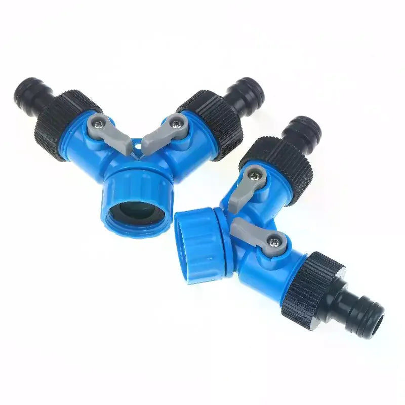 3/4'' Threaded Female Shunt Valve, Y-Connector Faucet Water Splitter for Garden Irrigation System Peaceful Pleasures Health and Wellness