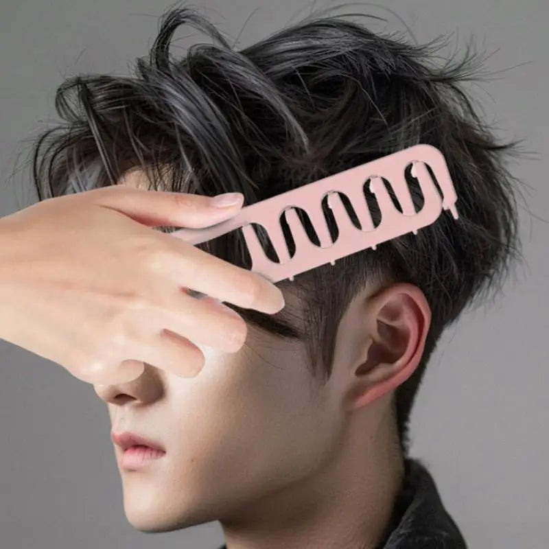 Wide-Tooth Hair Seam Comb for Volume, Bangs & Root Lift