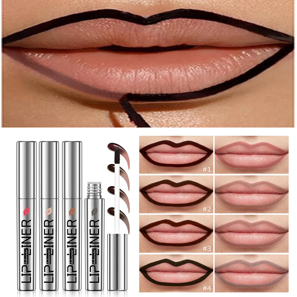 Peel Off Lip Liner Tattoo – Matte Waterproof Long-Lasting Tint