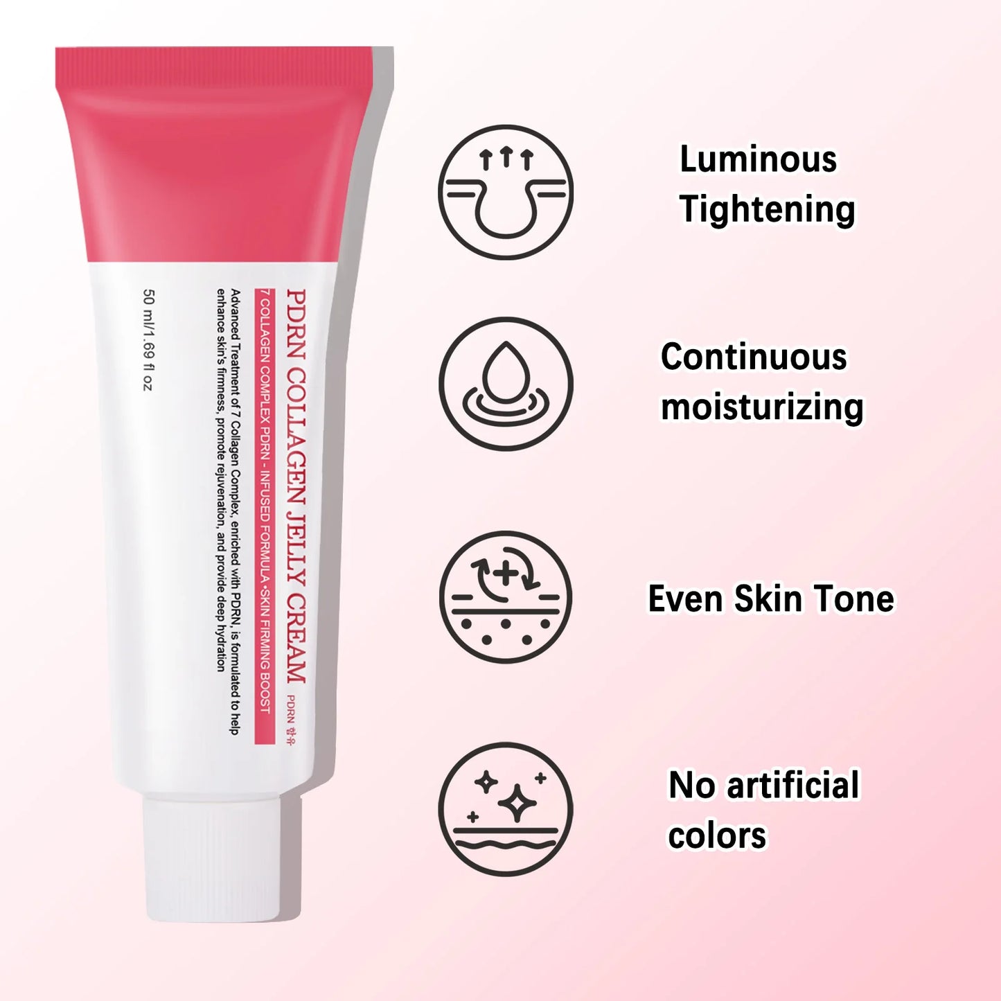 PDRN Collagen Jelly Cream | 7 Collagen Complex Firming Moisturizer