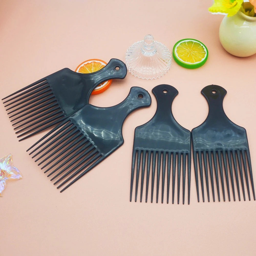 Afro Pick Wide Tooth Comb – Curly Kinky Natural Hair Detangler
