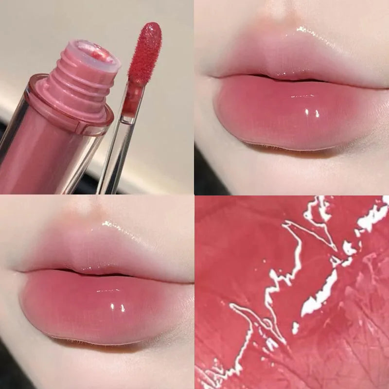 Crystal Jelly Lip Gloss | Plumping Waterproof Lip Glaze Tint