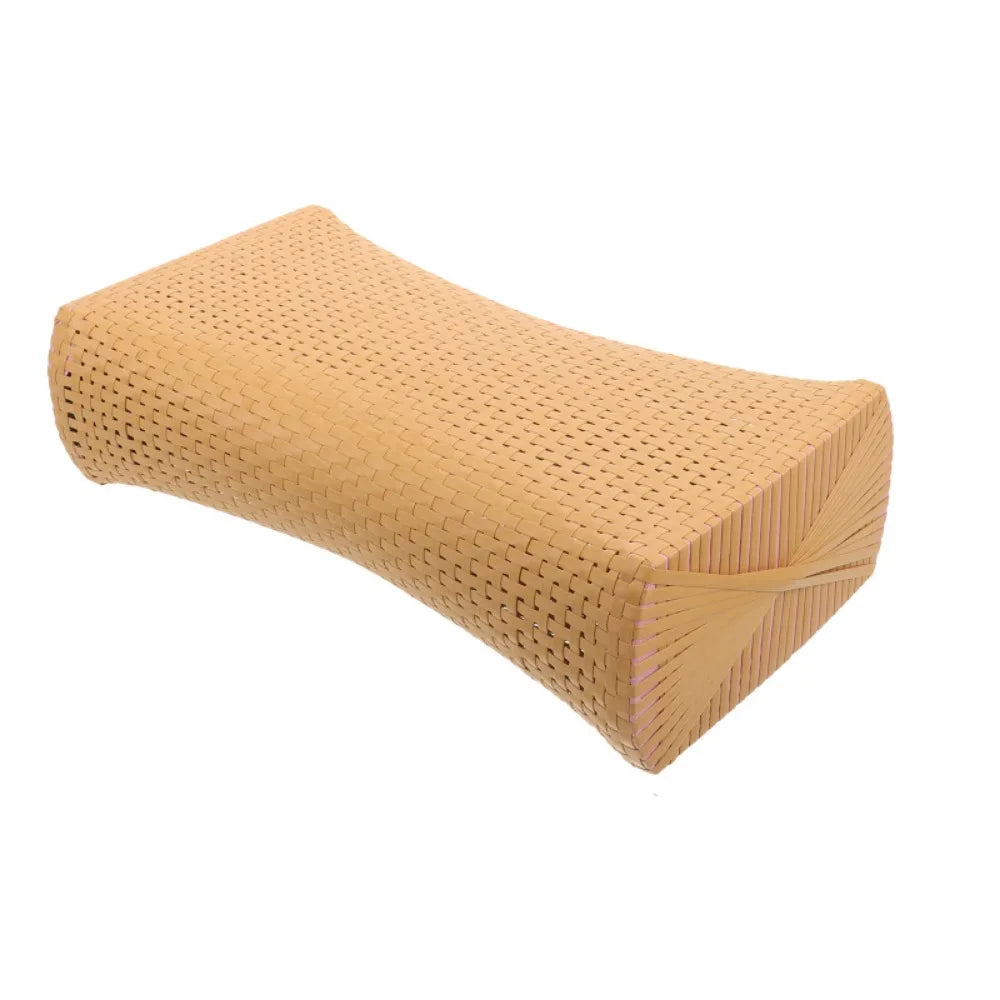 Handmade Imitation Rattan Summer Cooling Pillow | Neck & Lumbar