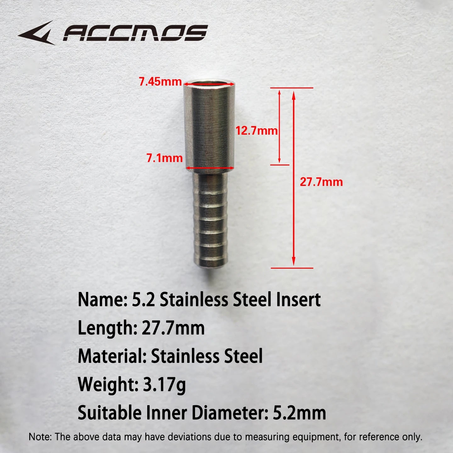 ID5 Accessories Arrow Head Point Tip Explosion-proof Nock Pin Inserts