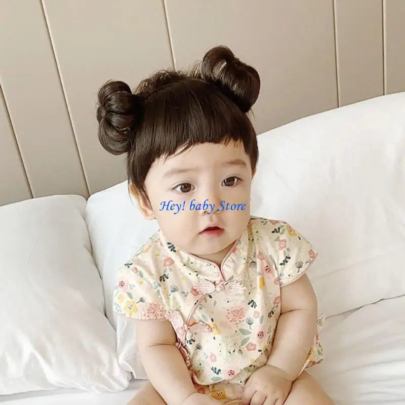 Baby Bun Headband | Cute Hair Decor for Toddlers Ages 1–4