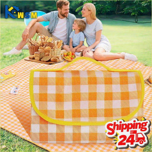 Waterproof Oversized Picnic Blanket with Carrying Strap | 1-2 Pack Outdoor Picnic Blanket Oasis Select