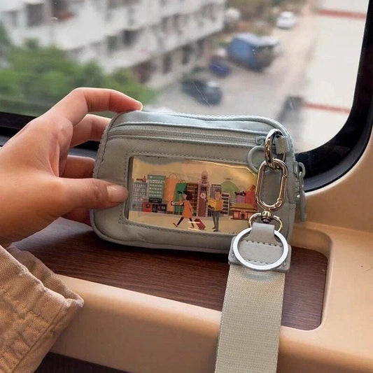 Women's Wristlet Zipper Wallet – Keychain Coin Purse & Card Holder Wristlet Coin Wallet Oasis Select Default Title