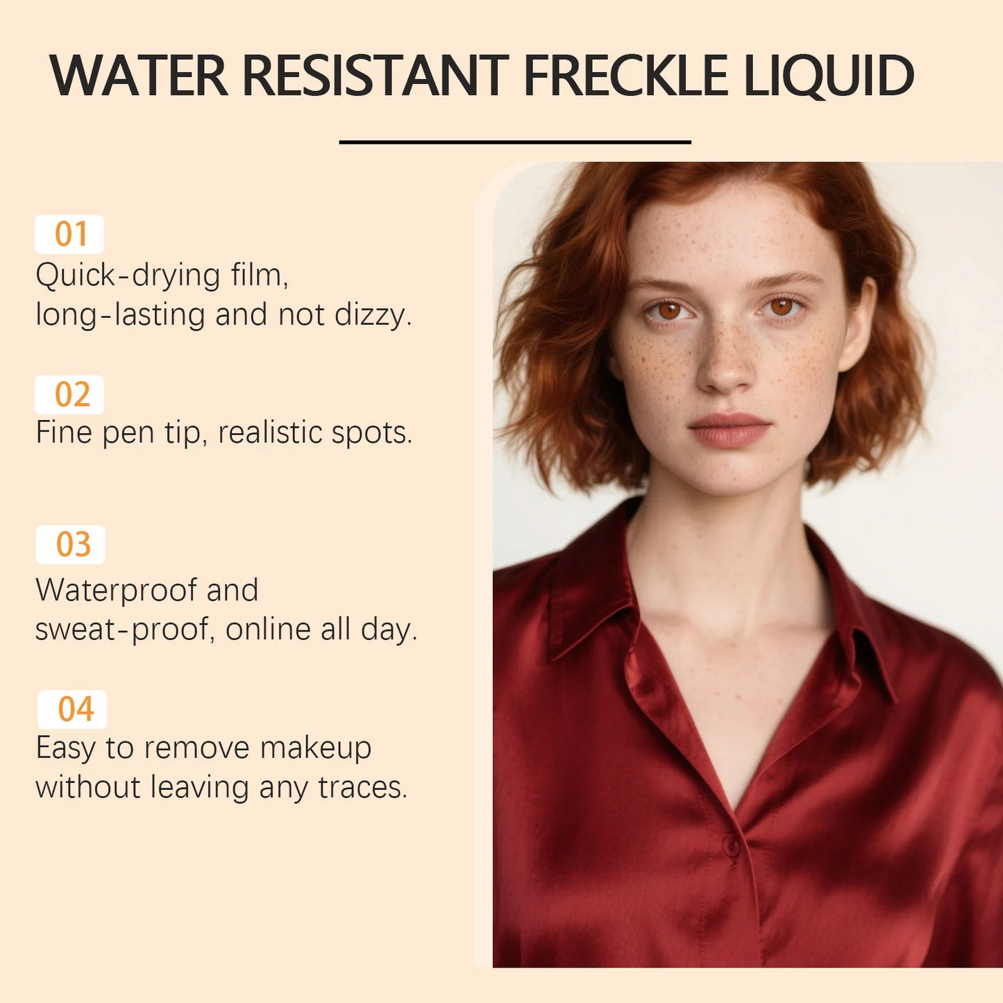 Waterproof Fake Freckle Pen | Realistic Faux Freckle Stamp