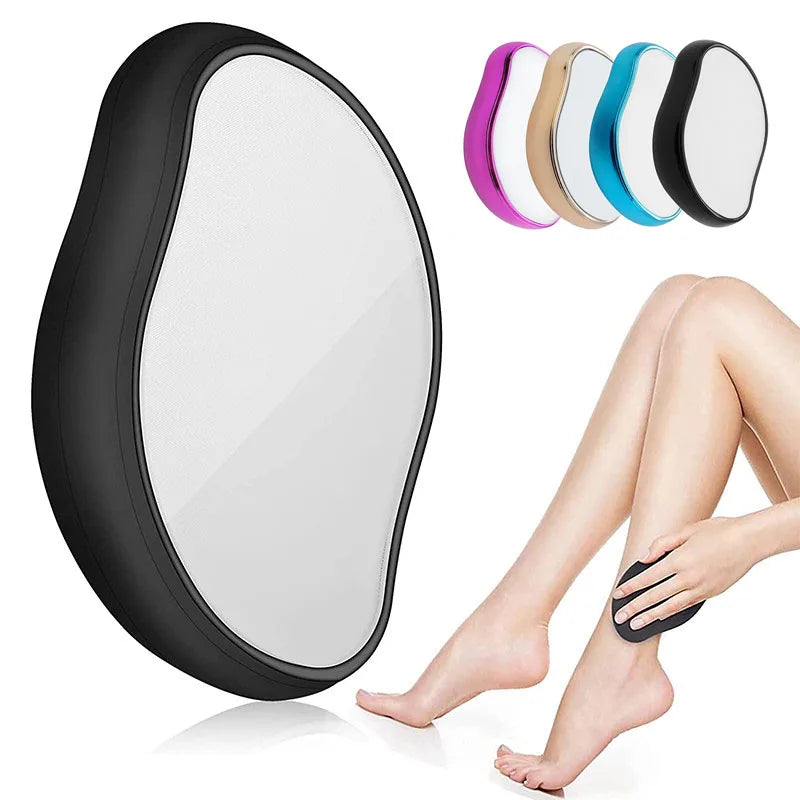 Crystal Glass Hair Removal Eraser – Painless Reusable Epilator