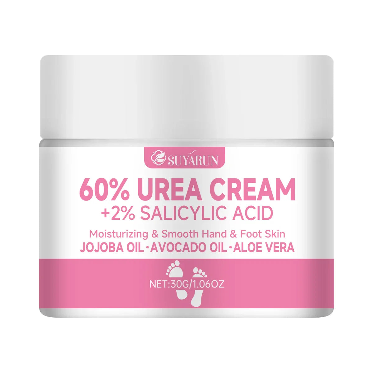 SUYARUN 60% Urea Foot Cream – Cracked Heel & Dry Skin Treatment