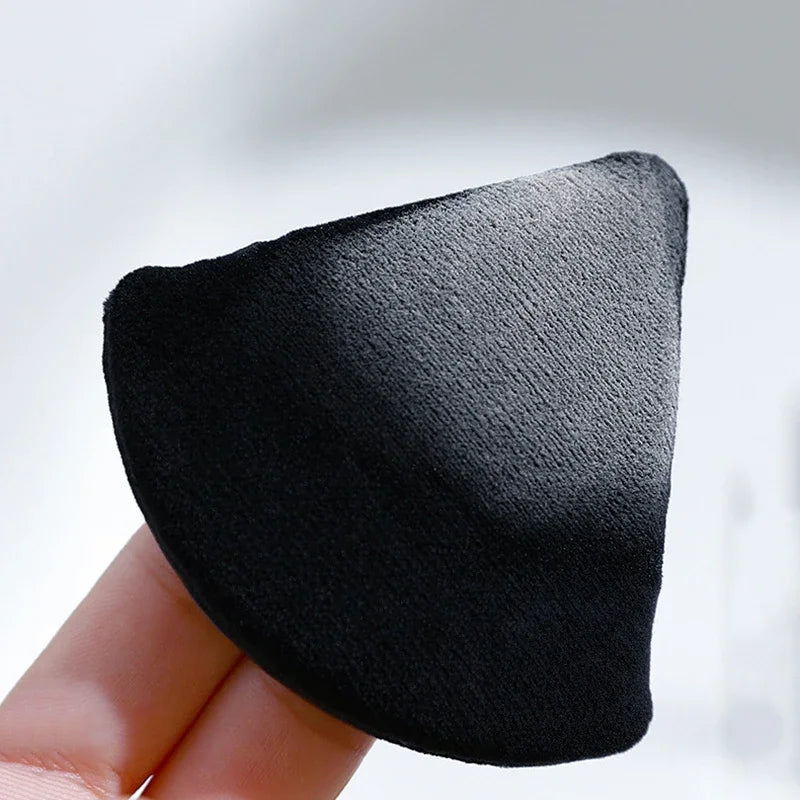 Velvet Triangle Makeup Puff | Soft Sponge Foundation Blender