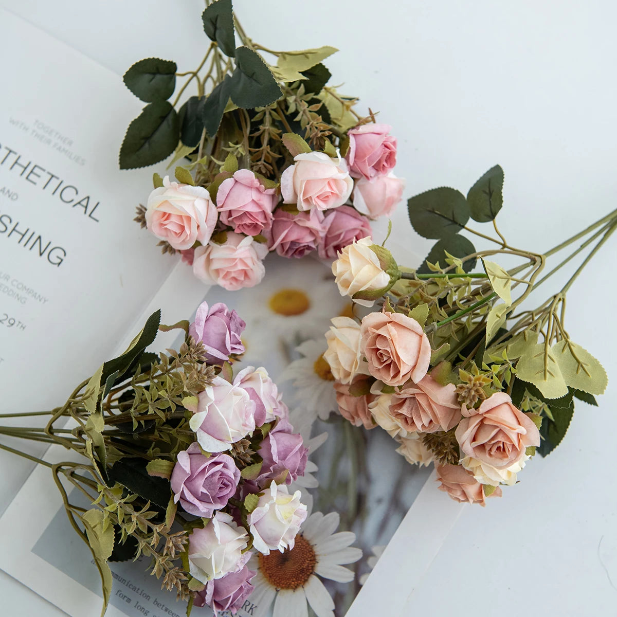 Silk Rose Artificial Flowers – Wedding, Home & Garden Décor