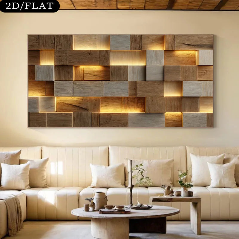 1pc Large Modern Frameless Canvas Wall Art, Contemporary Minimalist Mural for Living Room, Bedroom Poster, Perfect Home Decor Peaceful Pleasures Health and Wellness 90x180cm No Frame ZLH10447