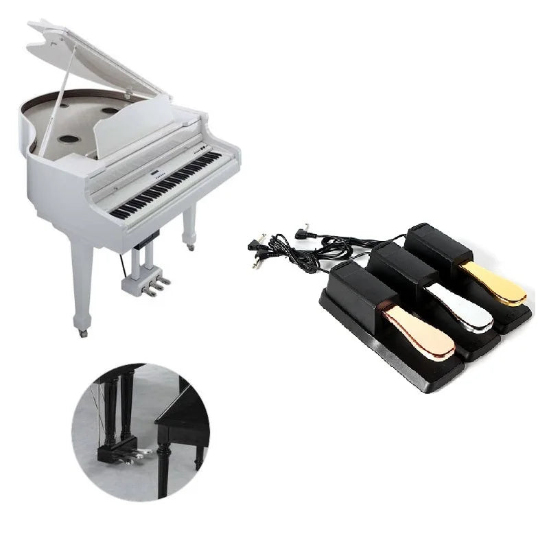 Piano Sustain Pedal Damper Roland Electric Keyboard Electronic