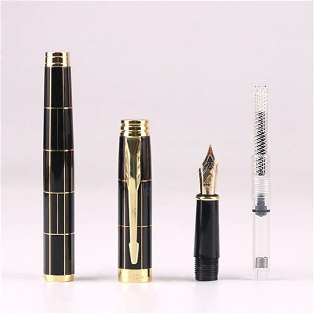 Metal Calligraphy Fountain Pen | 0.5mm Nib, Smooth Writing