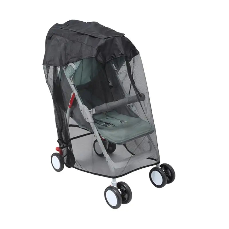 Baby Stroller Sunshade Canopy & Fly Net | Universal Pram Cover