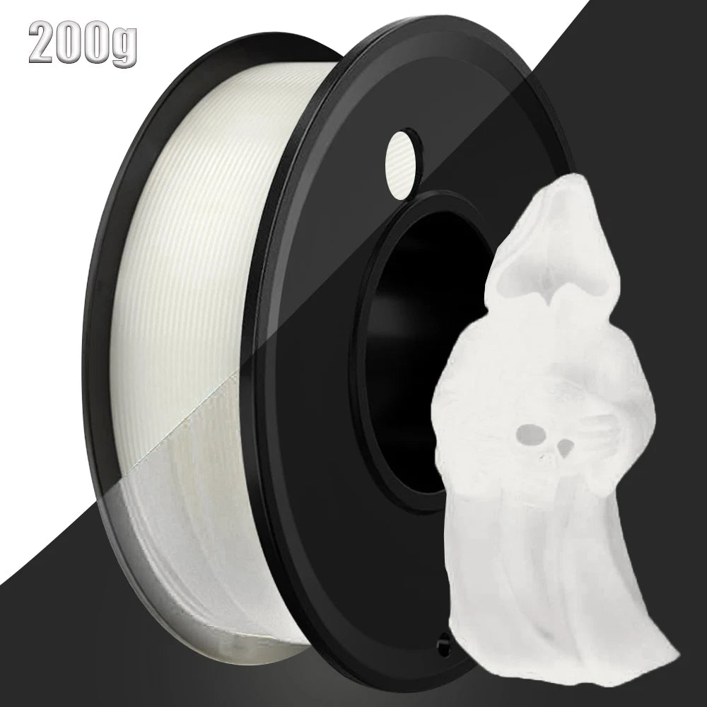 Glow Rainbow PLA Filament 1.75mm – Luminous Glow in the Dark