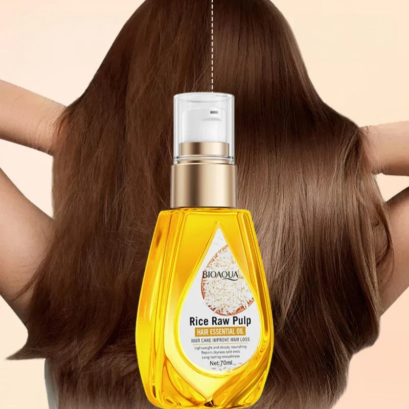 Rice Puree Hair Oil Conditioner – Keratin & Mineral Oils 70ml