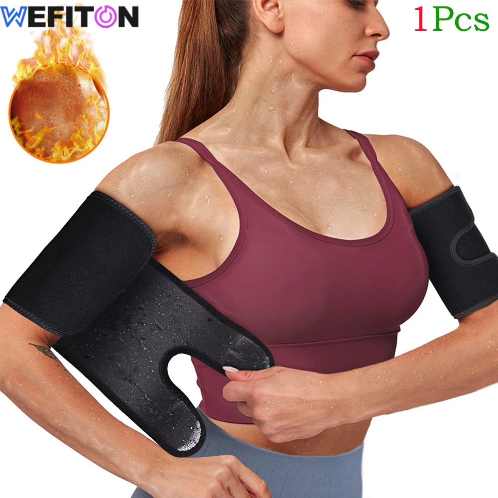 WEFITON Sauna Arm Trimmer Slimming Bands – Women & Men Sauna Arm Trimmer Peaceful Pleasures Health and Wellness