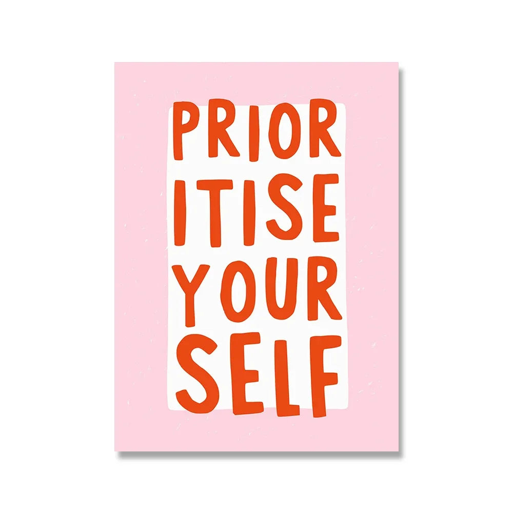 Matisse-Inspired Abstract Girl Canvas Wall Art Print | Unframed
