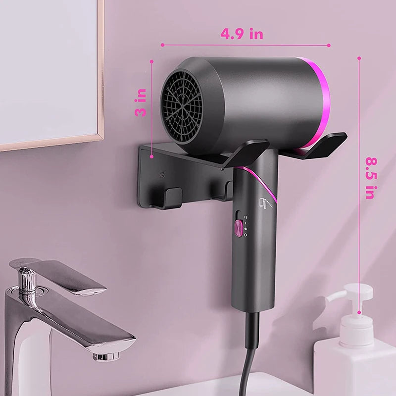 Foldable High Quality Powerful Portable Hair Dryer with Removable Back Cover Negative Ion Hair Care Machine with 3 Wind Speed Peaceful Pleasures Health and Wellness