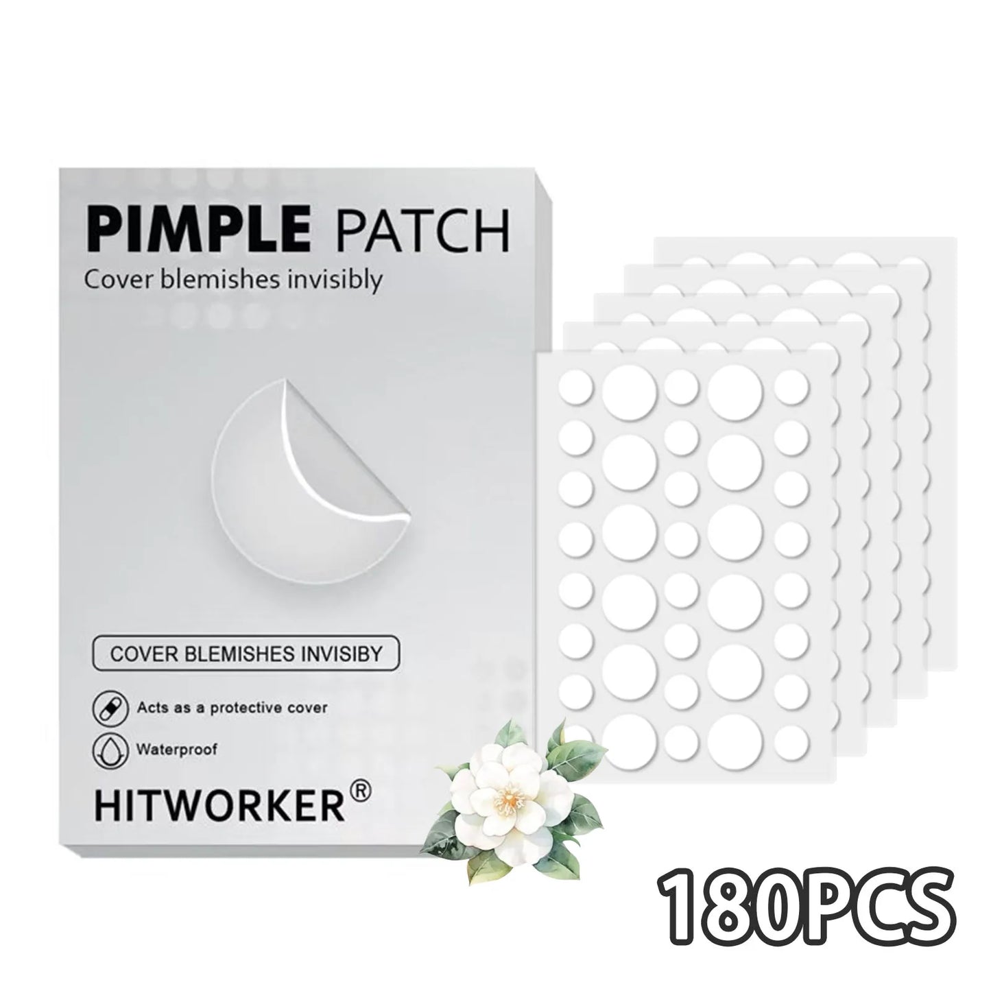 Hydrocolloid Acne Patches – Invisible & Waterproof | All Skin