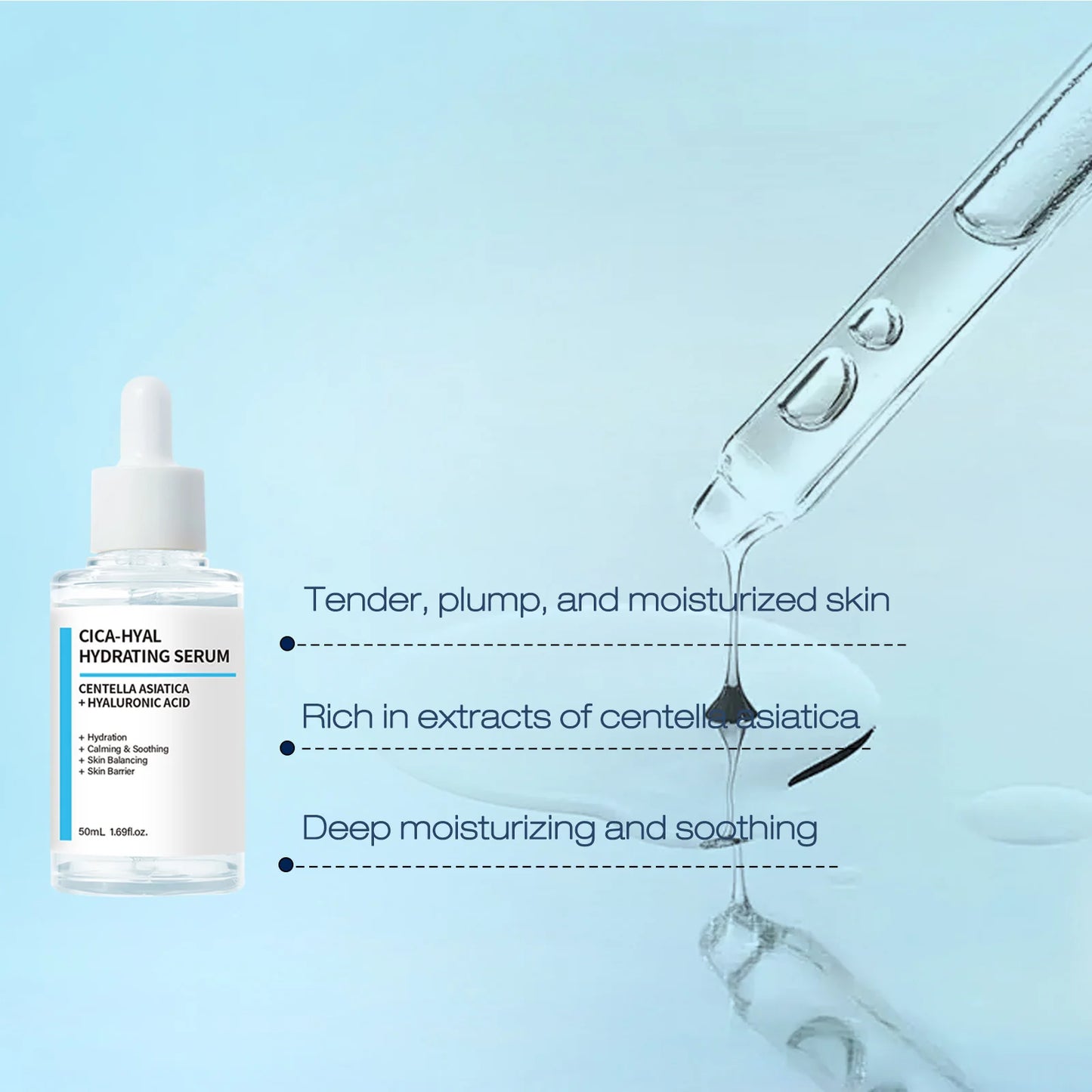 CICA-HYAL Hyaluronic Acid Serum – Sensitive & Dry Skin