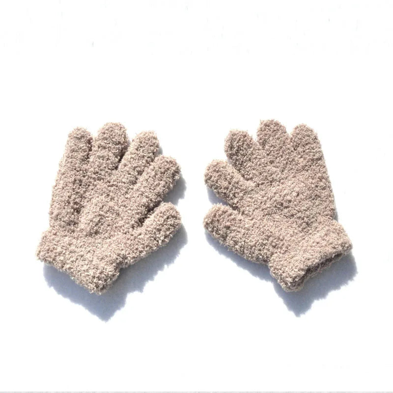 Baby Winter Mittens Plush Fleece Gloves for Toddlers 1-4Y