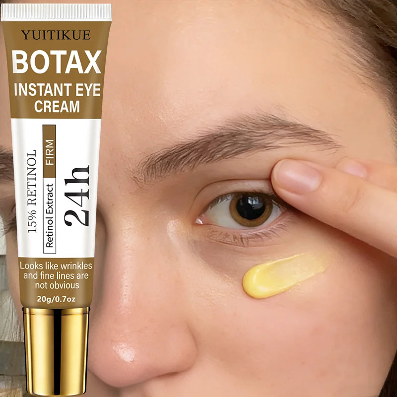 YUITIKUE Botax Instant Eye Cream | 15% Retinol Extract | 24h Firming Formula For Reducing The Look Of Wrinkles & Fine Lines 20g Peaceful Pleasures Health and Wellness