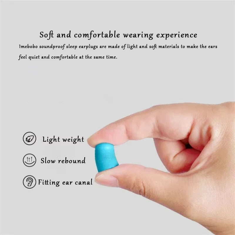 10-Pack Soft Foam Sleep Earplugs – Noise Reduction & Anti-Snore Sleep Earplugs Peaceful Pleasures Health and Wellness