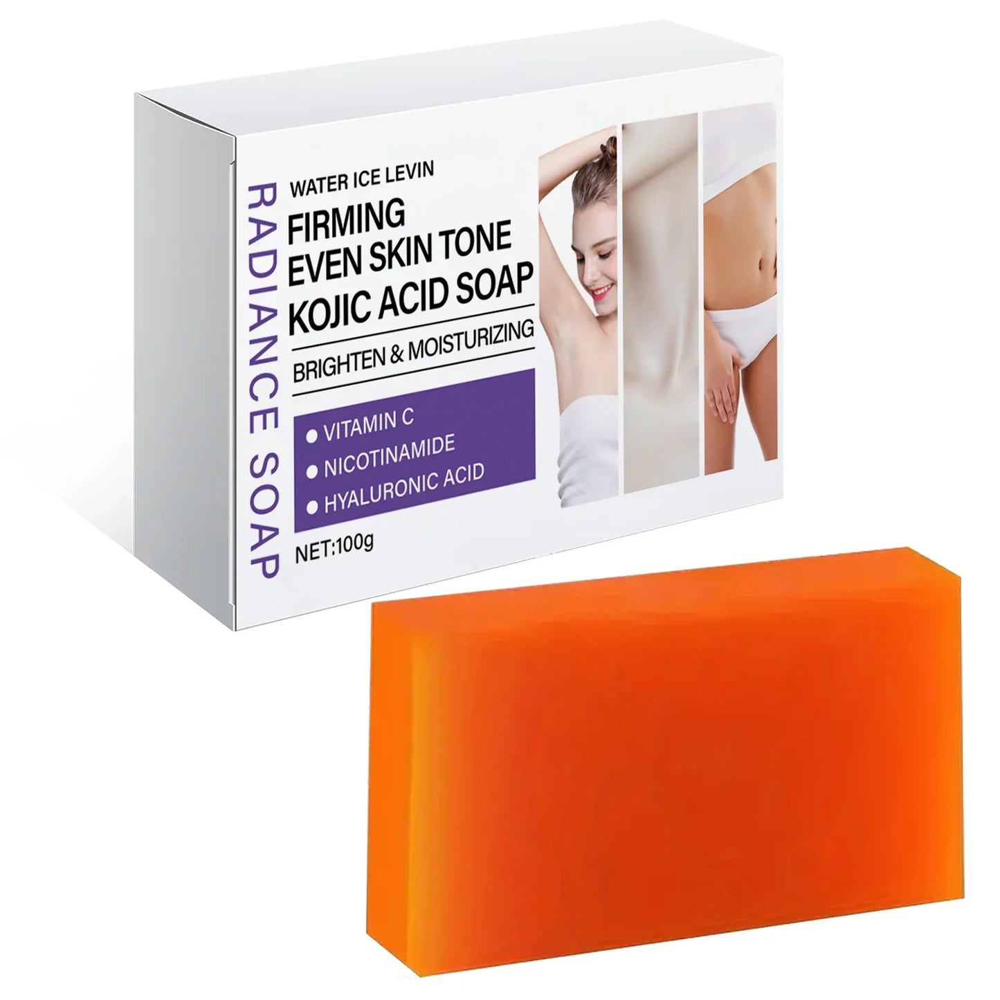 Kojic Acid Soap with Vitamin C & Niacinamide – Skin Brightening Bar