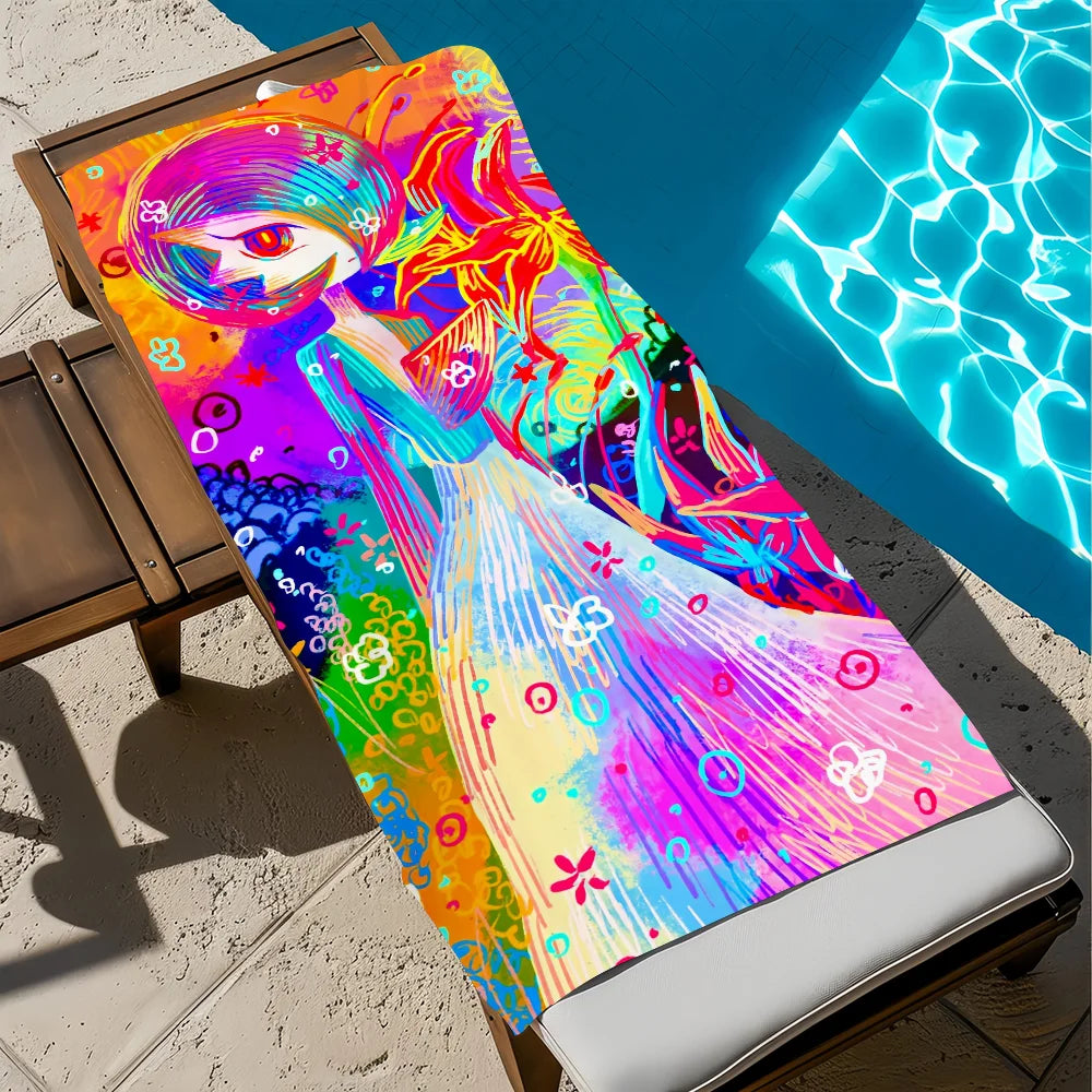 Quick-Dry Beach Towel | Soft & Absorbent – Travel, Gym, Camping Quick-Dry Beach Towel Peaceful Pleasures Health and Wellness z2 STJ90x180CM