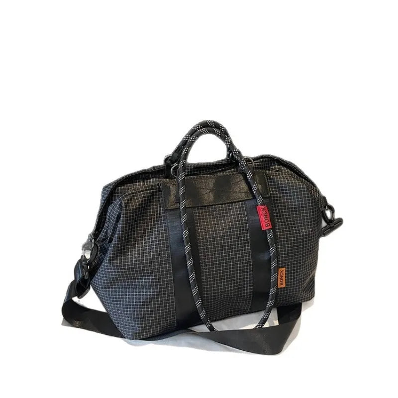Waterproof Nylon Duffel Bag | Gym & Travel Bag Dry/Wet Separation Gym Travel Duffel Peaceful Pleasures Health and Wellness