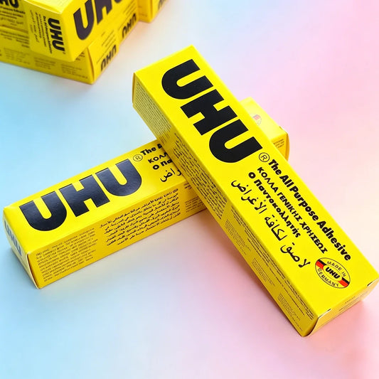 UHU All-Purpose Clear Glue 35ml – Fast Drying & Permanent Bond Craft Adhesive Peaceful Pleasures Health and Wellness