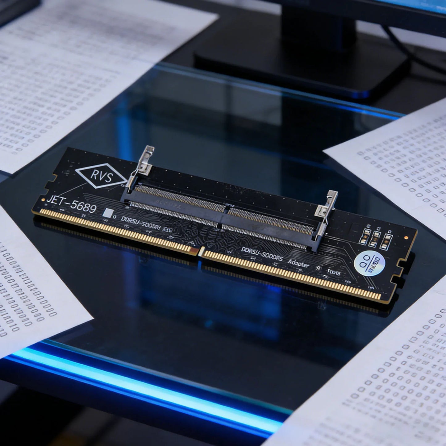 DDR5 SO-DIMM to U-DIMM Memory Adapter Board | Laptop to Desktop