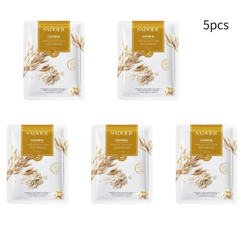 Oatmeal Face Mask – Glycerin & Hyaluronate Deep Hydration