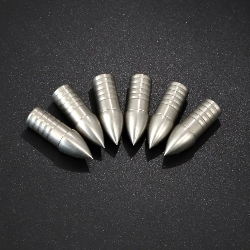 Archery ID3 2 4 5 6 8 0 Stainless Steel Insert Arrowhead Point Tips