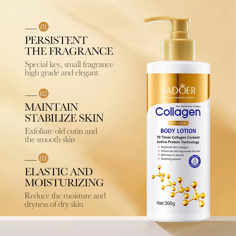 BIOAOUA Collagen Whitening Face & Body Cream | Moisturizing