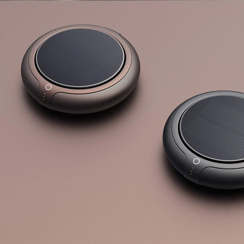 Solar Car Air Purifier HEPA Filter & Aroma Diffuser | HOMEFISH