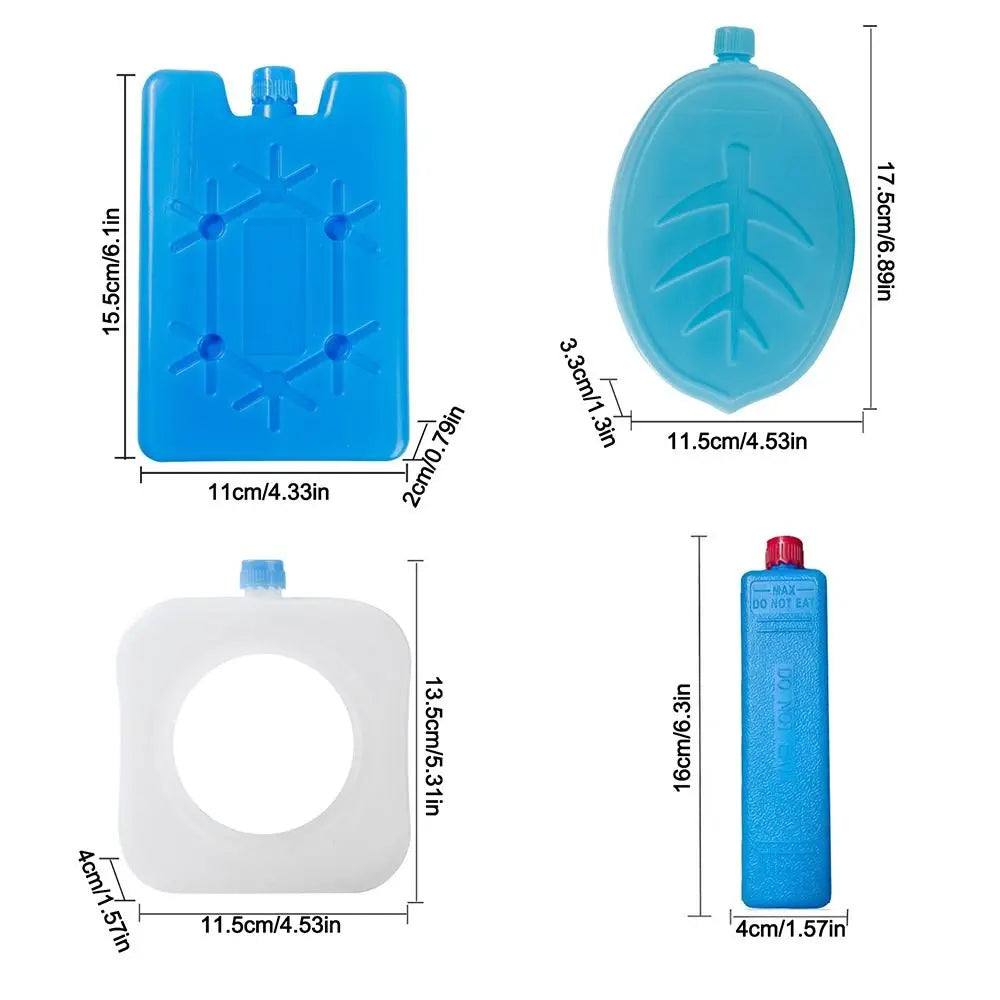 Reusable PE Ice Cooler Box – Portable for Camping & Picnic