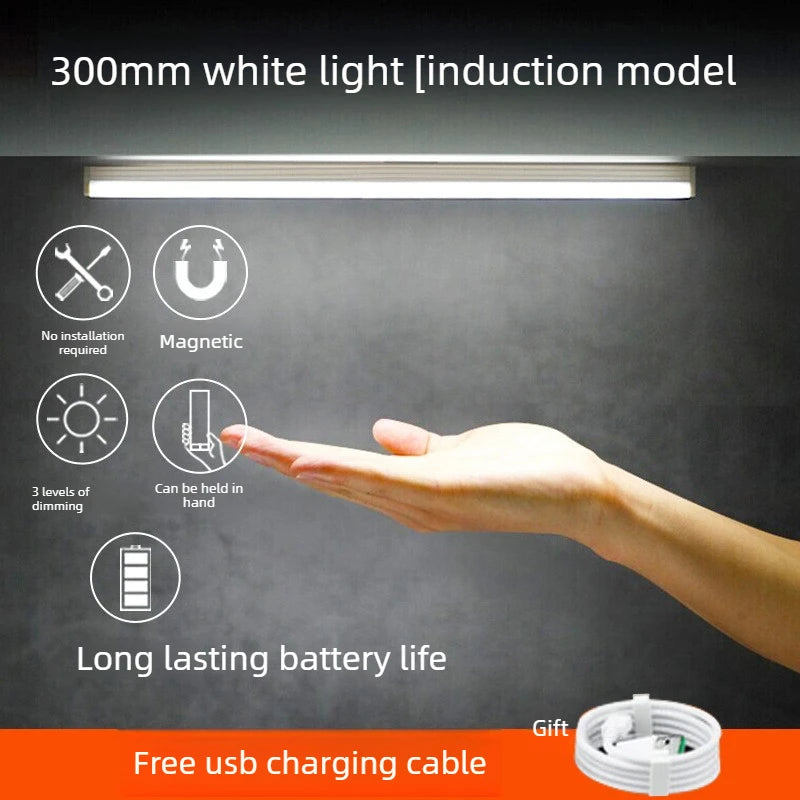 Rechargeable Motion Sensor LED Strip Light | Magnetic Mount
