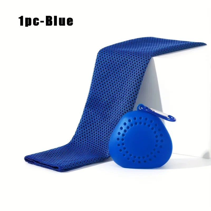 Ice Cooling Microfiber Towel | Quick Dry Sports & Gym Towel