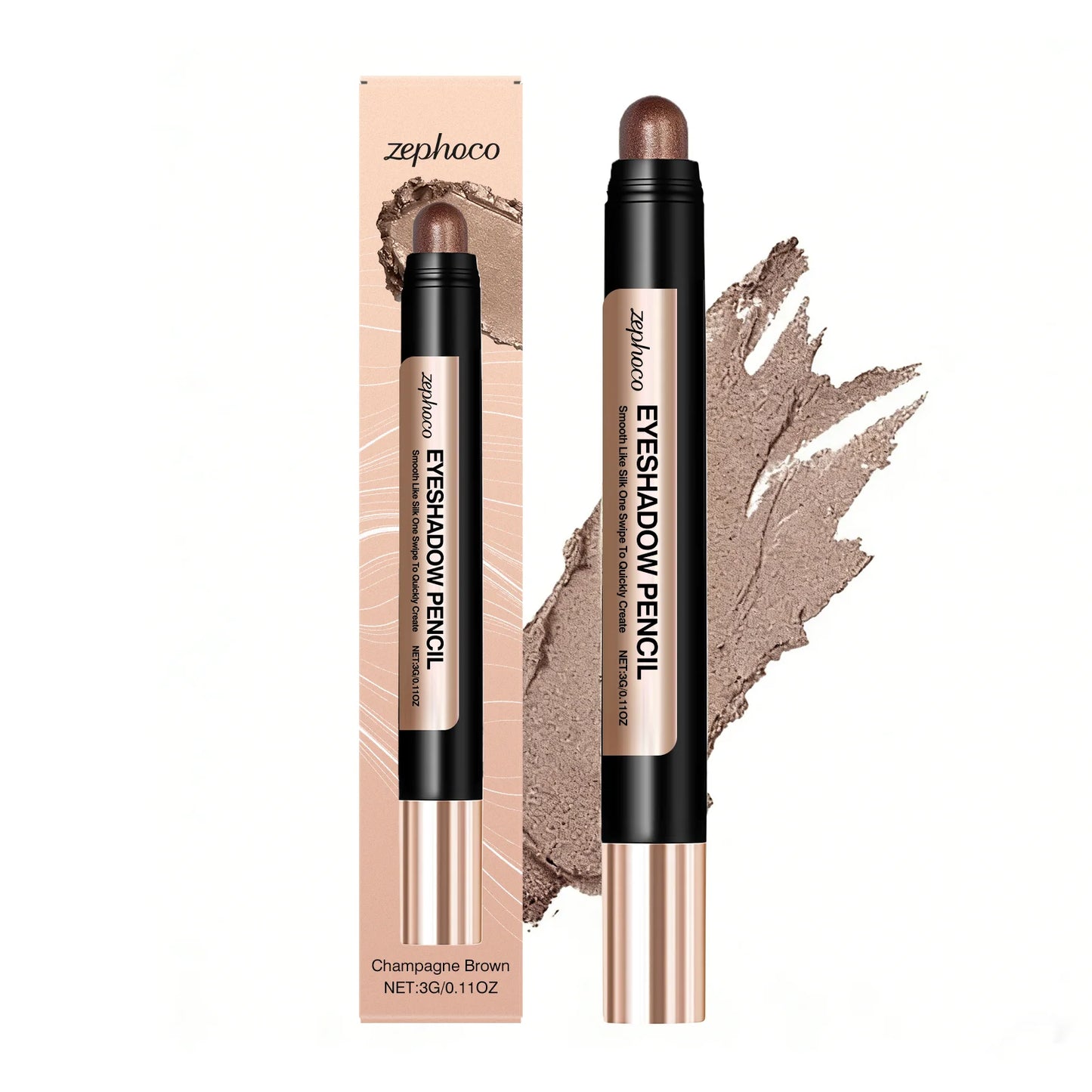 Pearl Eyeshadow Stick Champagne Silver – Shimmer & Silky
