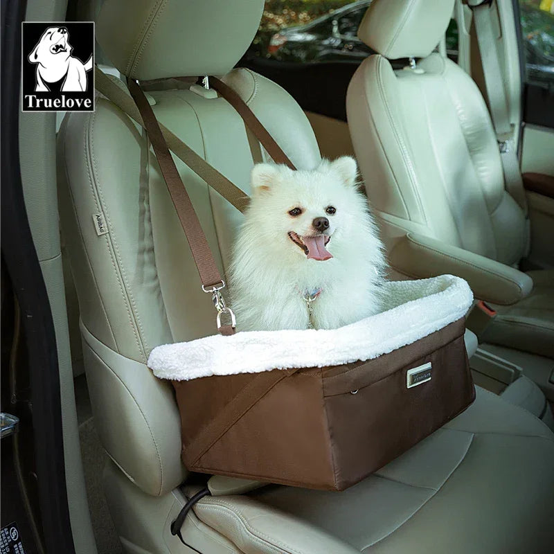 Truelove Dog Car Seat Bed Foldable Washable Pet Booster Seat for Small Dogs Cats Travel Carrier for Small Dogs Cats TLX7971 Peaceful Pleasures Health and Wellness