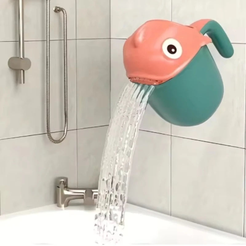 1/2pcs Fun children's shampoo cups, cute baby cartoon shampoo cups, bath toys, splash proof showerheads, bathroom accessories Peaceful Pleasures Health and Wellness