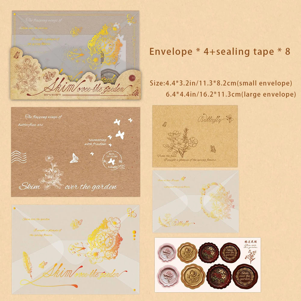Stamping Sulfuric Acid Paper Envelope Always Have Instant Series