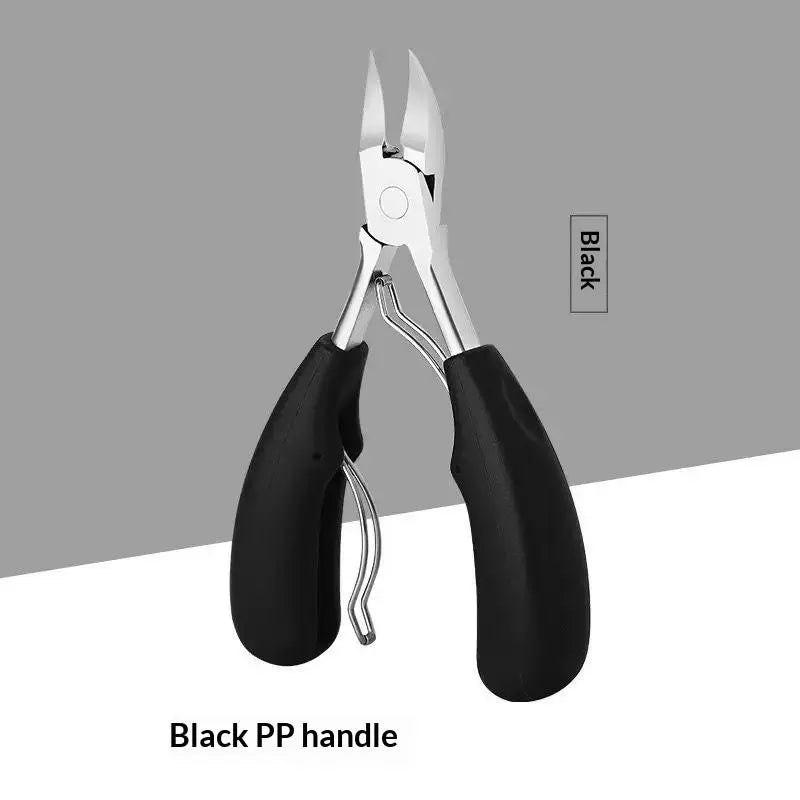 Professional Grade Concave Stainless Steel Nail Clippers For Thick Nails And Ingrown Toenails Sharp Curved Blade For Easy Trim Peaceful Pleasures Health and Wellness