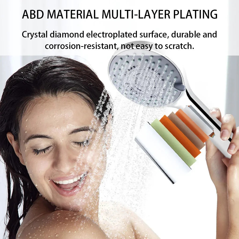 5-Mode Handheld Shower Head – Water Saving SPA Spray