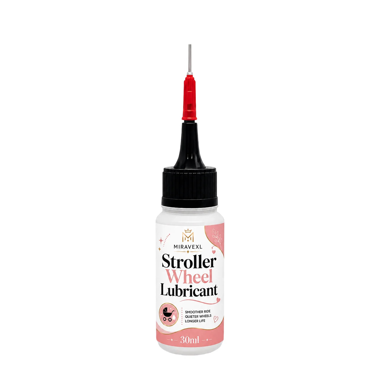 MIRAVEXL Stroller Wheel Lubricant 30ml – Smooth Quiet Ride