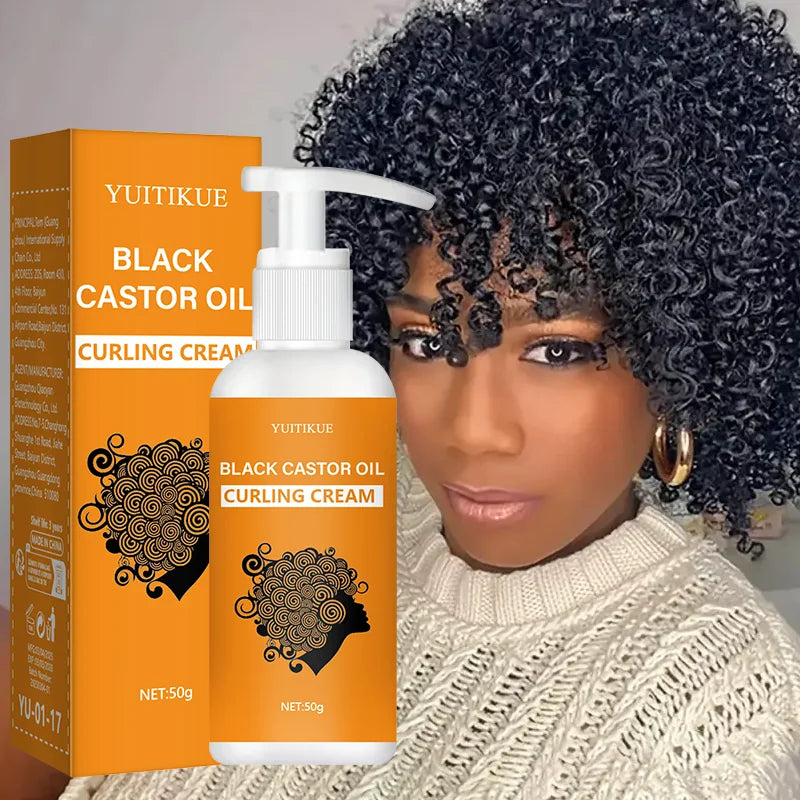 YUITIKUE Curly Hair Styling Cream – Moisturize & Define Curls